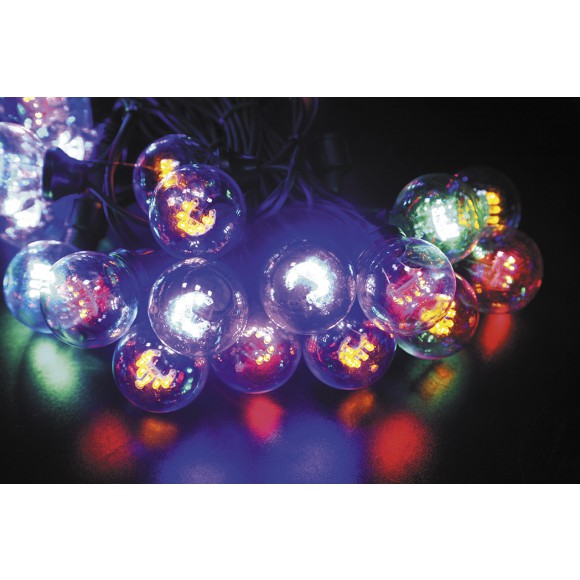 LED Weihnachtslichterkette 120L Farbe Länge 10 m, IP44 Innen- und Außenbereich