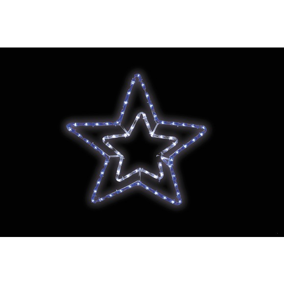 LED Star Philips Massive Vixen 48W - weiß/blau