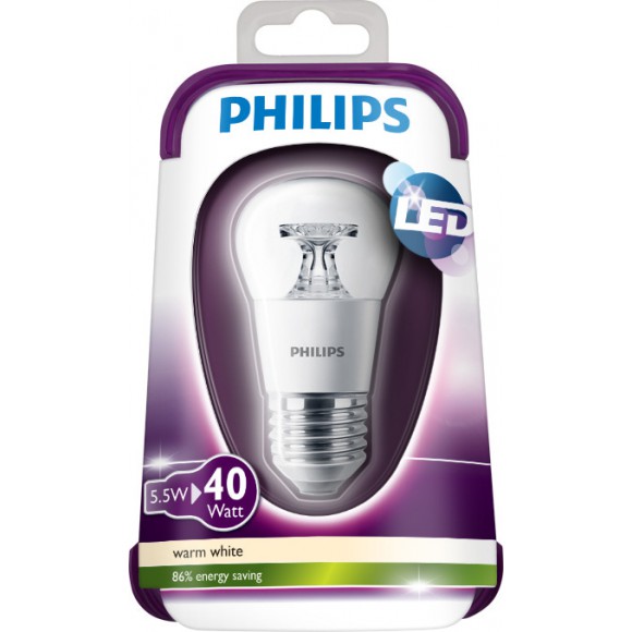 Philips 8718696505762 LED Leuchtmittel 1x5,5W | E27 | 2700K