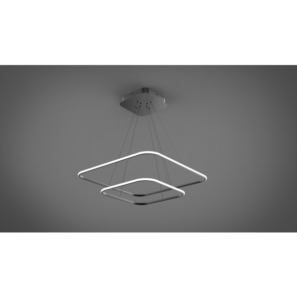 LEDKO 00461 LED Hängeleuchte Deckenleuchte 1x60W | 3000K - schwarz