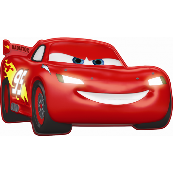 Philips 71941/32/P0 LED Kinder Wandleuchte McQueen 0,02 W | 2700K