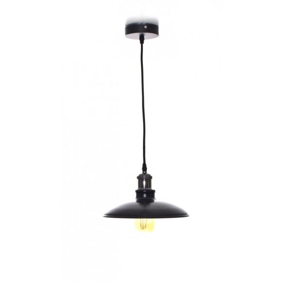 LEDKO 00350 Pendelleuchte 1x40W | E27 - schwarz
