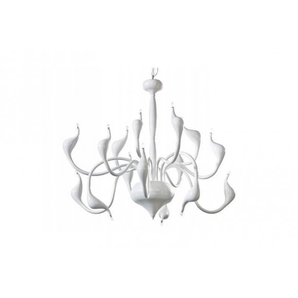 Azzardo AZ0172 Pendelleuchte Snake 2 15x10W | G4 | IP20 - weiß