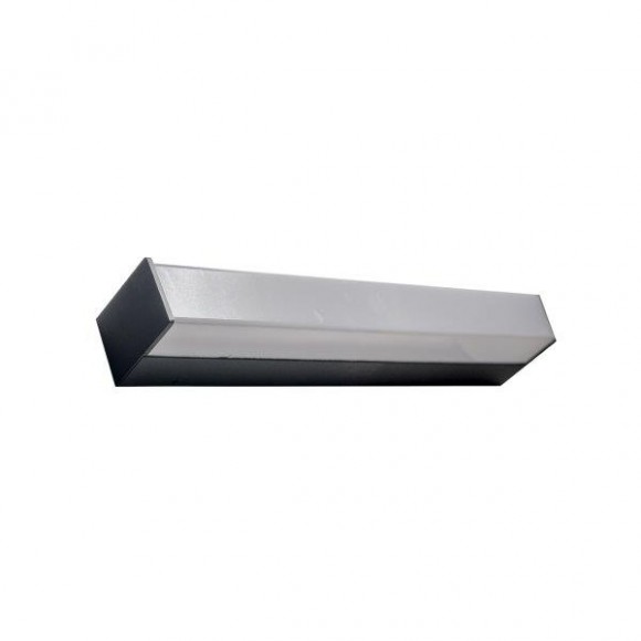 Azzardo AZ2617 LED Wandleuchte Peter 90 1x18W | 1315lm | 4000K | IP44 - schwarz, matt