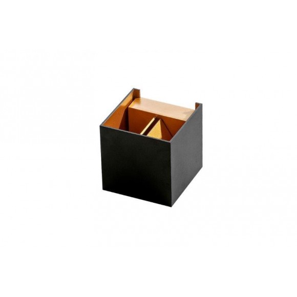 Azzardo AZ2814 Wandleuchte Leticia 1x40W | G9 | IP20 - schwarz, gold