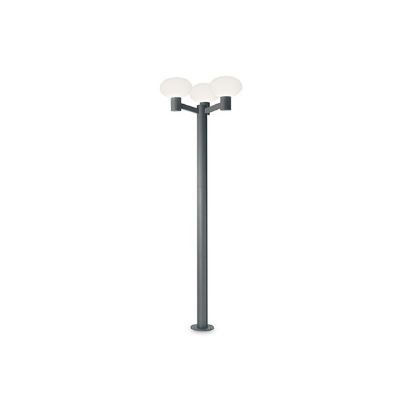Ideal Lux 147420 Außenleuchte Armony 3x60W | E27 | IP44 - schwarz