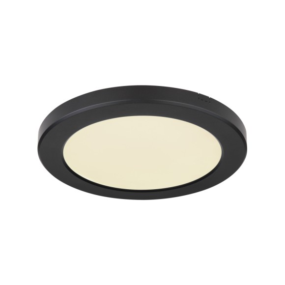 Globo 12379-18B LED-Deckenleuchte Lasse 1x18W | 1420lm | 3000-4000-6500K - schwarz