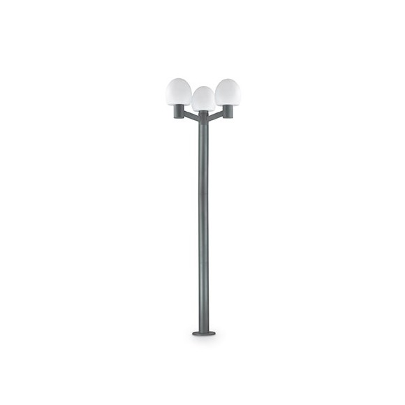 Ideal Lux 147192 Außenleuchte Concerto 3x60W | E27 | IP44 - anthrazit