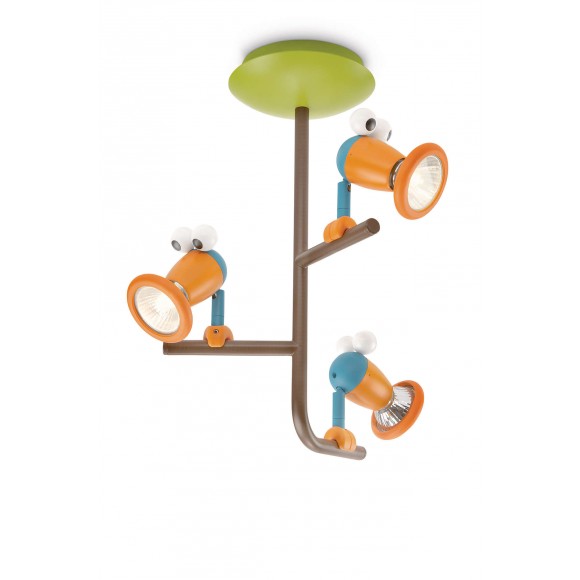 Philips 56313/55/​​P0 Kinderlampe Birdey 3x50W | 2700 | GU10