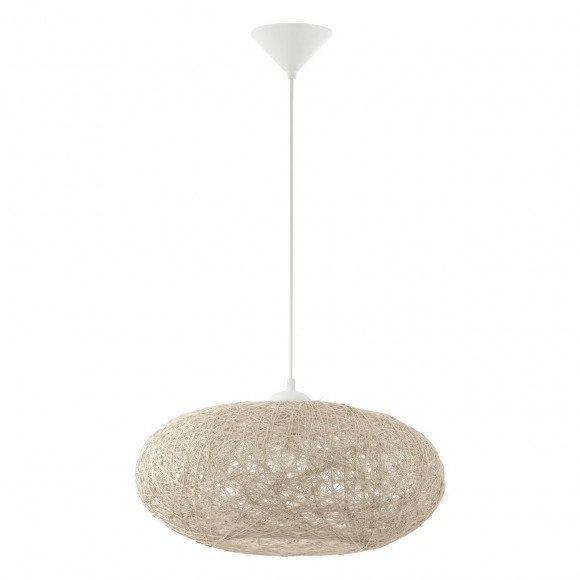 Eglo 93374 Campile E27 1X60W Hängeleuchte Weiden Design