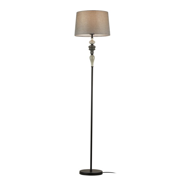 Italux FL-22374A-BK Stehlampe Nerom | 60W E27