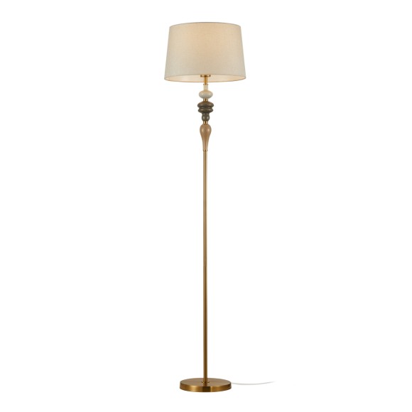 Italux FL-84678A-AB Stehlampe Moren | 60W E27