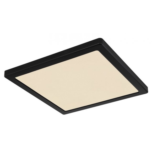 Globo 12380-24B LED-Deckenleuchte Lasse 1x24W | 2000lm | 3000-4000-6500K - schwarz, opal