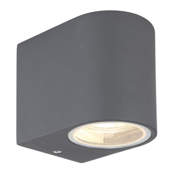 Globo 34163 Außenwandleuchte Veronika 1x35W | GU10 | IP44 - anthrazit