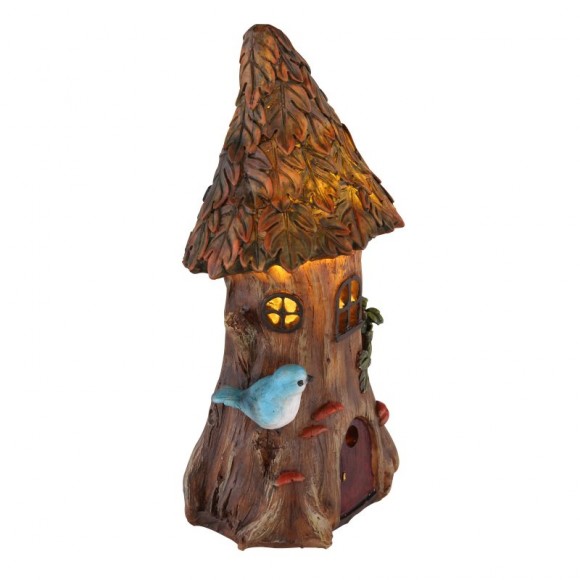 Globo 33558B LED Außen Solarleuchte 1x0,06W | 2700 | IP44 - Haus, braun