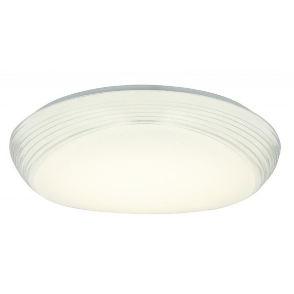 Globo 41344-40 LED Deckenleuchte Lucas 1x40W | 188-2090lm | 3000K-6000K - Fernbedienung, dimmbar, Nachtbeleuchtung, Farbfixierung, Glitzereffekt, weiß