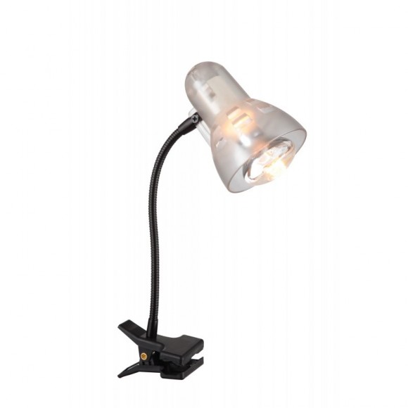 Globo 54850 Klemmleuchte Clip 1x40W | E14 | R50 - schwarz, transparent