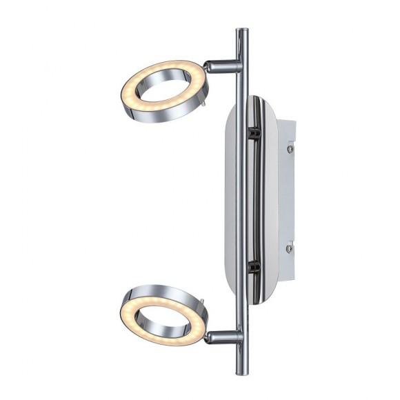 Globo 56107-2 LED Wand- und Spotleuchte Orell 2x5W | 800L | 3000K - chrom