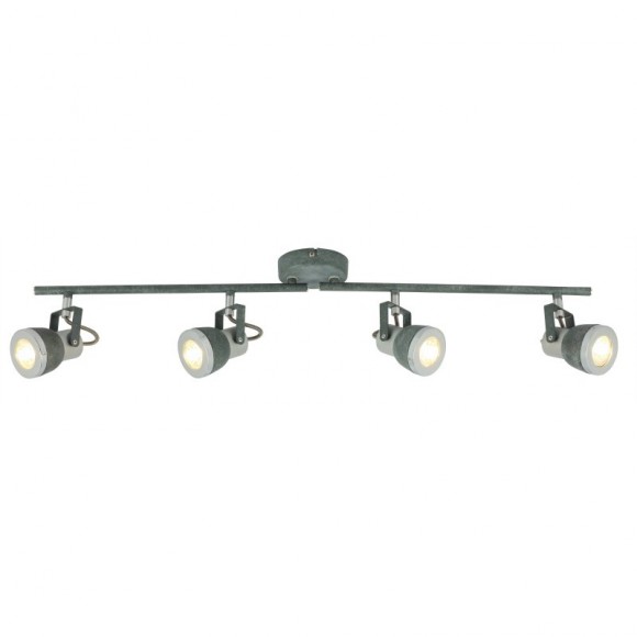 Globo 57000-4 Spotleuchte Deckenleuchte Sabinyo 4x50W | GU10 - chrom, grau