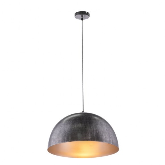 Globo 58323HS Pendelleuchte Sandra 1x60W| E27 - schwarz, gold