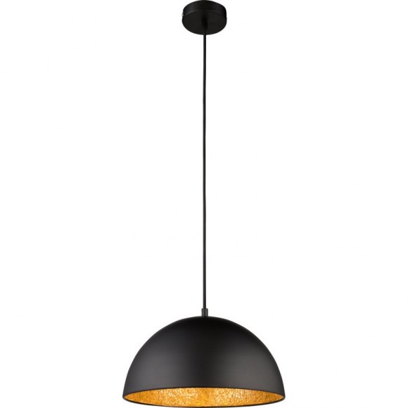 Globo 15166S Pendelleuchte Okko 1x60W | E27 - schwarz, gold