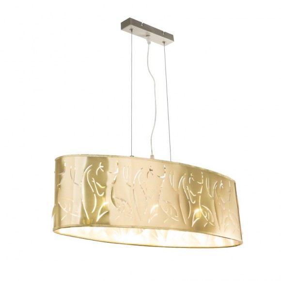 Globo 15359H2 Pendelleuchte Taxos 3x60W | E27 - gold