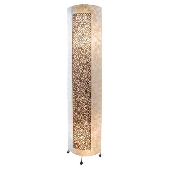 Globo 25819 Stehleuchte 2x40W | E27 - Nachahmung Muscheln, braun