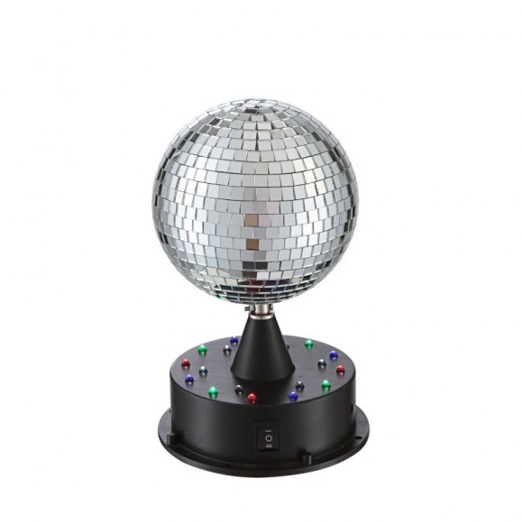 Globo 28005 LED Disco-Globe Dance 18x0,06W - Schalter auf dem Körper, Adapter
