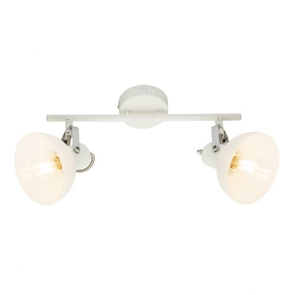 Globo 54657-2 Wandleuchte Amory 2x40W | E14 - einstellbar Schalter auf dem Körper, chrom, wissen