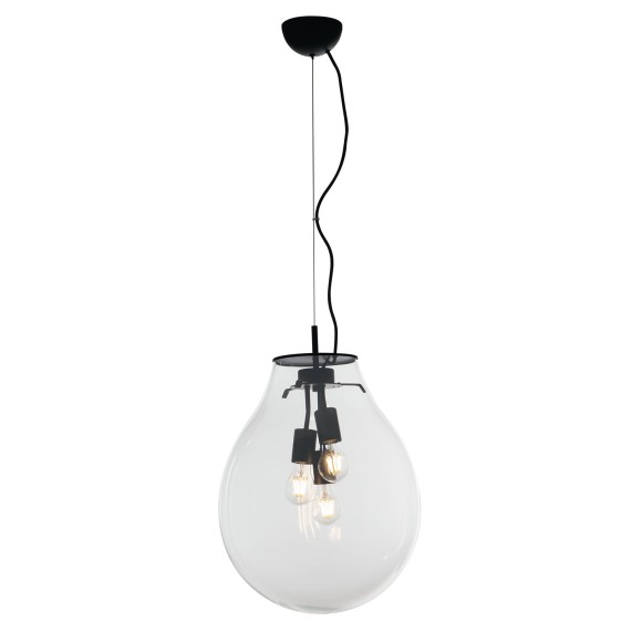 Luce Ambiente Design I-AZUMA-S38 Pendelleuchte AZUMA | 3×60W E27 | Seilleuchte