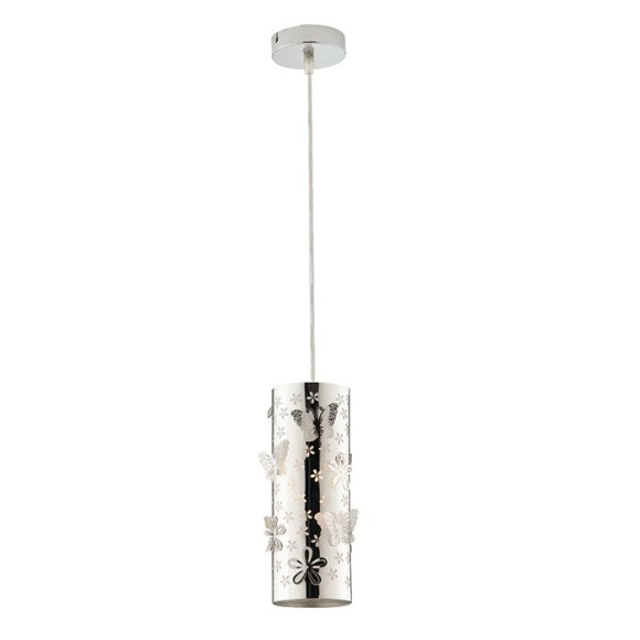 Luce Ambiente Design I-BUTTERFLY/S10 Pendelleuchte BUTTERFLY | 1×60W E27 | chrom