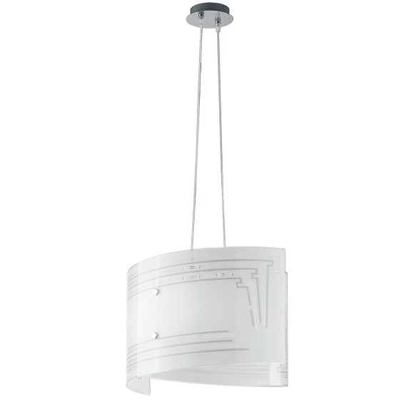 Luce Ambiente Design  I-CONCEPT/S45 Pendelleuchte CONCEPT | 2×60W E27 | Seilleuchte | weiß