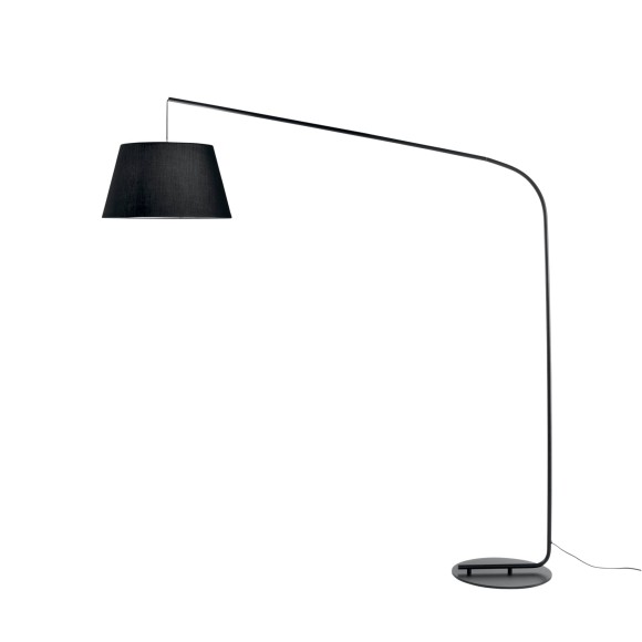 Luce Ambiente Design I-ENJOY-PT-NER Stehlampe ENJOY | 1×60W E27 | mit Schalter | schwarz