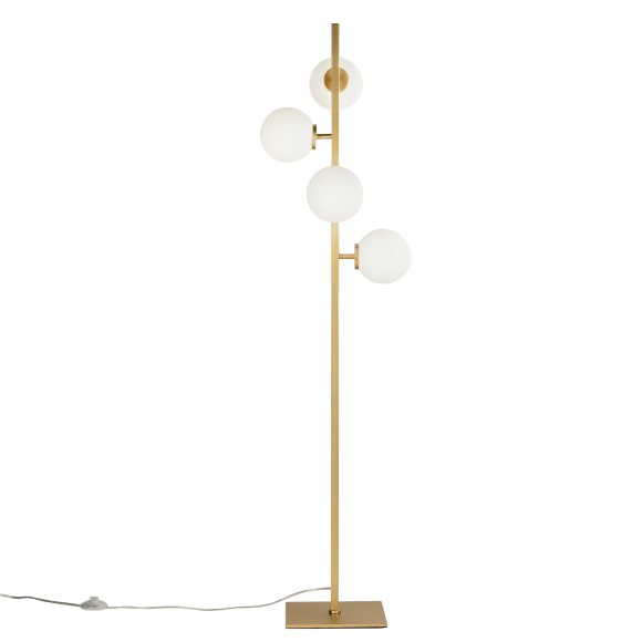 Luce Ambiente Design I-ENOIRE-PT4-ORO Lampen-Set ENOIRE E14 | mit Schalter | gold