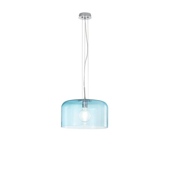 Luce Ambiente Design I-GIBUS-S35 BLU  Pendelleuchte GIBUS | 1×60W E27 | Seilleuchte
