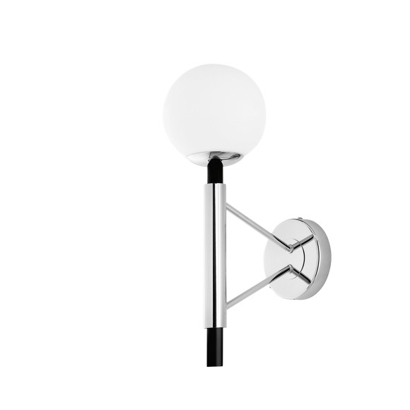 Luce Ambiente Design I-HAMMOND-AP Wandleuchte HAMMOND E14 | chrom