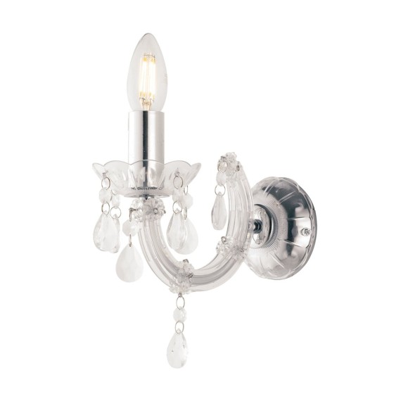 Luce Ambiente Design I-HOUSTON-AP TR Wandleuchte HOUSTON E14