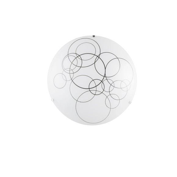 Luce Ambiente Design I-KARMA-PL40 Deckenleuchte KARMA | 3×60W E27 | weiß