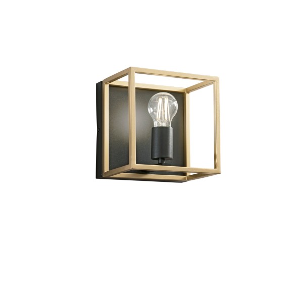 Luce Ambiente Design I-KIMERA-AP1 Wandleuchte KIMERA | 1×60W E27 | schwarz | gold