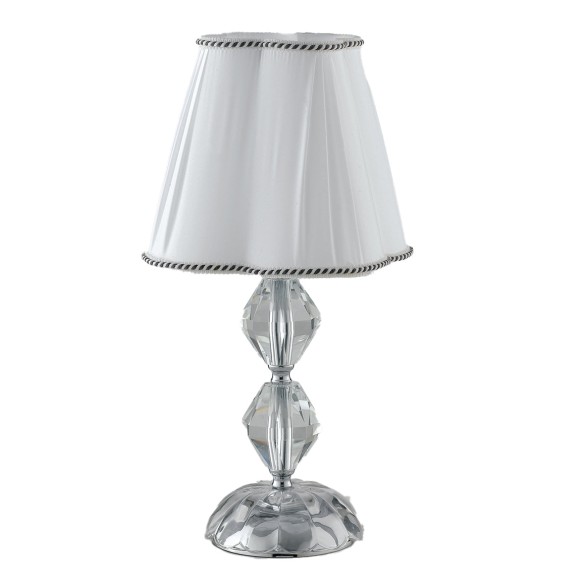 Luce Ambiente Design I-RIFLESSO/L1 Tischlampe RIFLESSO E14 | mit Schalter | chrom