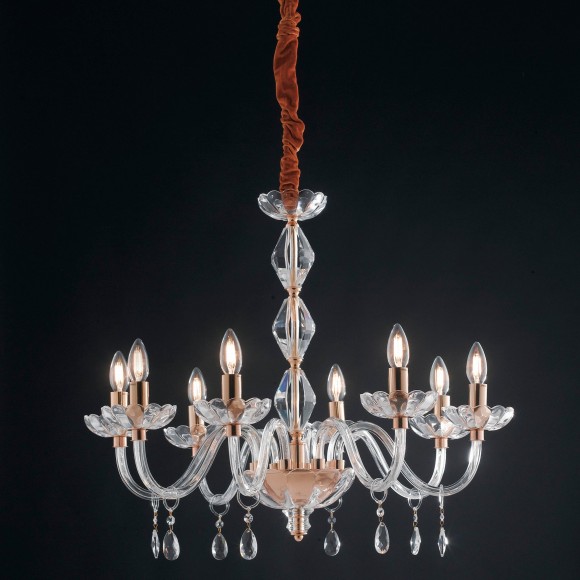 Luce Ambiente Design I-RIFLESSO/8 ORO Pendelleuchte RIFLESSO E14 | gold