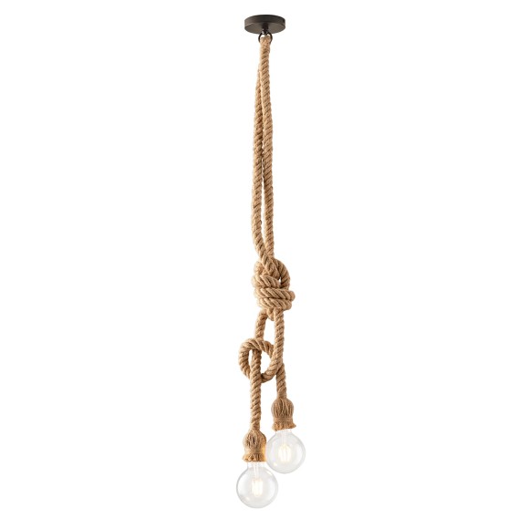 Luce Ambiente Design I-ROPE-S2 Pendelleuchte ROPE | 2×60W E27