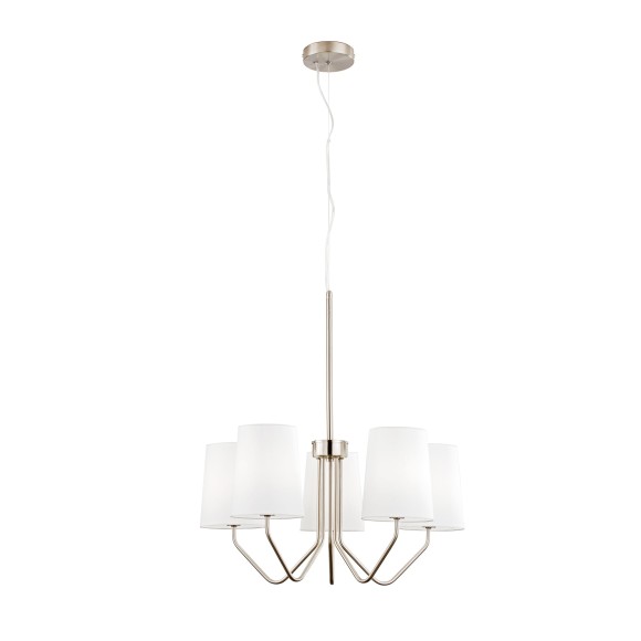 Luce Ambiente Design I-SALLY-5-NIK  Pendelleuchte SALLY | 5×60W E14
