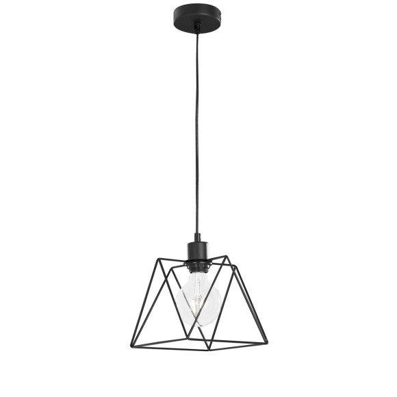 Luce Ambiente Design I-SANTANA-M-S1 Pendelleuchte SANTANA | 1×60W E27 | schwarz
