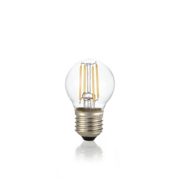 Ideal Lux 188942 LED-Leuchtmittel Filament 1x4W | E27 | 340lm | 3000K | P45- dimmbar, klar