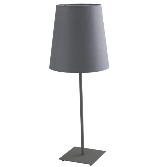 Luce Ambiente Design I-ELVIS-L GR Tischlampe ELVIS | 1×60W E27 | mit Schalter