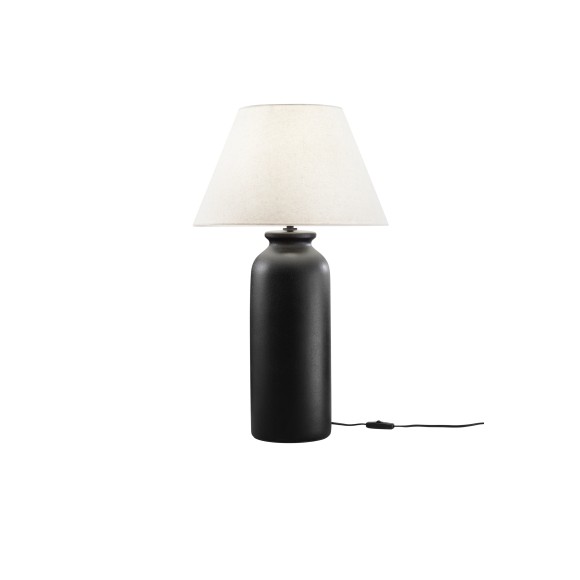 Luce Ambiente Design I-MADIBA-L Tischlampe MADIBA | 1×60W E27 | mit Schalter | schwarz