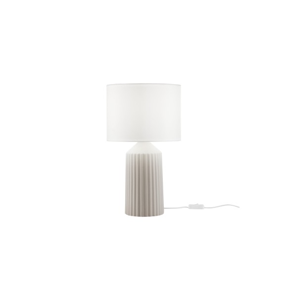 Luce Ambiente Design I-SAHARA-L-BG Tischlampe SAHARA | 1×60W E27 | mit Schalter