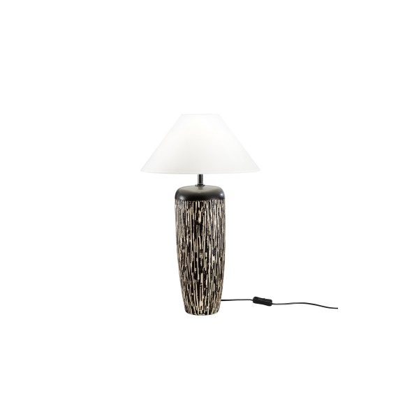 Luce Ambiente Design I-SAVANA-L Tischlampe SAVANA | 1×60W E27 | weiß