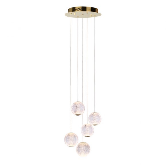 Italux PND-12220121-5A-GD LED Pendelleuchte Rosario integrierte LED-Quelle | 3000K